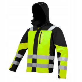   ART.MAS Светлоотразително предупреждение Softshell яке Classic Vis YW, размер M
