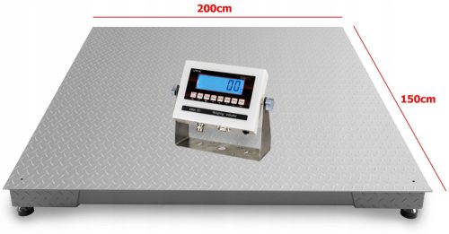 Платформена везна Bielskie Wagi 3000 kg x 1000 g