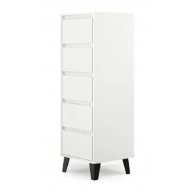    Скрин TopEshop Scandi 5S 40 x 39 x 120,5 см бял бял