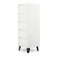  Скрин TopEshop Scandi 5S 40 x 39 x 120,5 см бял бял
