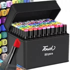    Маркери ДВУСТРАННИ МАРКЕРИ ЗА СПИРТ КОМПЛЕКТ 80 бр.