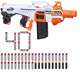    Nerf Ultra Gun Select Launcher със стрелки F0958 + Комплект патрони NERF AccuStrike Ultra junior 20 бр.