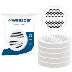    Филтърна вложка за бутилка Wessper Actitex Disc, 5 бр.