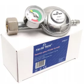    Газов редуктор Falon-Tech FT0217 37mBar за бутилки