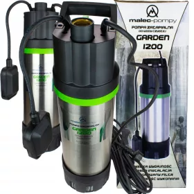   Помпа за градинско напояване - Потопяема помпа Malec-Pompy 1000 W 6000 l/h