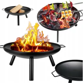   Градински огнища, скари - Градинска камина 60см, дължина 60см