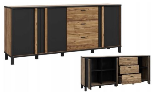  Скрин Forte HAYATO 199,5 x 42 x 85,2 см многоцветен мат