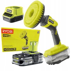    Електрическа акумулаторна четка Ryobi + комплект електрически инструменти Ryobi RC18120-125 3 части