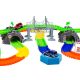 Creative CAR TRACK за деца Коли Коли Препятствия Мостове Тунел