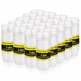   Маслени вложки за свещи [14см] 3-дневни свещи S-2 (20 бр.)