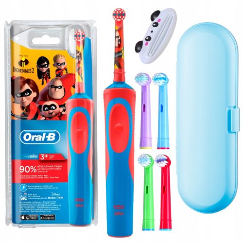  Oral-B Vitality D12 Електрическа четка за зъби за деца The Incredibles Set