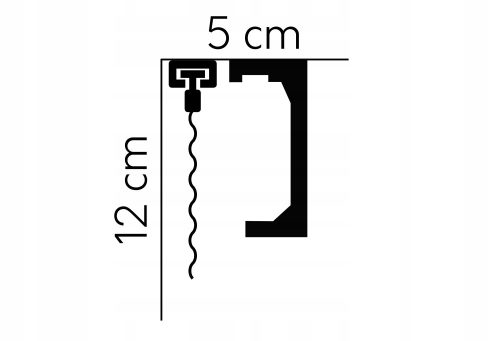 Лента за таван Mardom decor 50 х 120мм, дължина 2,4м
