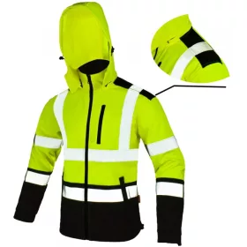   ART.MAS SOFTREF Жълто яке Softshell яке размер XL