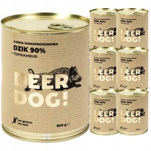  Deer Dog мокра храна еленско месо 0,8 кг