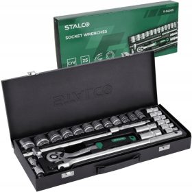    Комплект гаечни ключове, куфар, мет 25 ел 54009