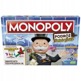    Настолна игра Hasbro Monopoly Trip Around the World