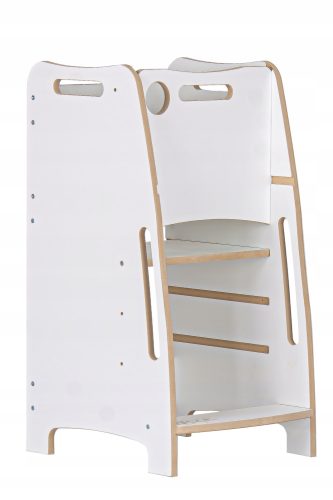  Кухненски помощник/Кухненски помощник бял MDF BMA
