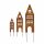  КЪЩИ STICK STICK RUST CORTEN EFFECT КОМПЛЕКТ 3 ЧАСТИ
