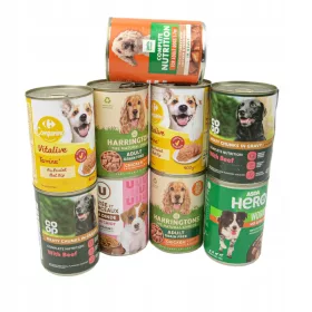    МОКРА ХРАНА ЗА КУЧЕТА, МОЖЕ ДА СМЕСВАТЕ 400 ГР, СТРАХОТНА ЦЕНА!!!