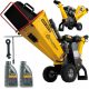 Дробилка за клони - ДРОБАЧКА ЗА КЛОНКИ БЕНЗИНОВА КОМБИНИРАНА ЧИПЪР 9HP 212ccm RATO STRONG DOUBLE SAFETY + 2× Stiga Oil 10W-30 0,6 l
