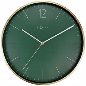   Часа - Стенен златен часовник NeXtime 34см