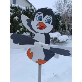    Пингвин градинска вятърна мелница