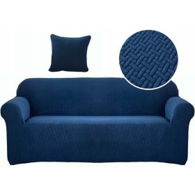   Капак за мебели - Калъф за диван (кушетка) Domidekor, тъмносин
