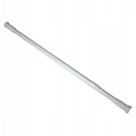   Корниз за душ кабина - Разширителна душ щанга Феникс 70-120 х 23 мм бяла