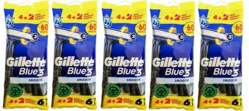  Самобръсначка Gillette Blue 3 Smooth за еднократна употреба 6 бр.