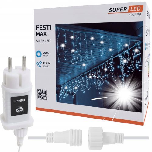  Светлинна завеса SuperLED icicle 301 - 500 светлини