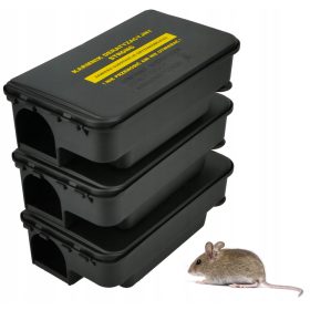    Силна хранилка за гризачи срещу мишки и плъхове