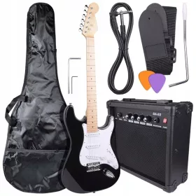    Електрическа китара NN Stratocaster, дясна ръка, 6 струни