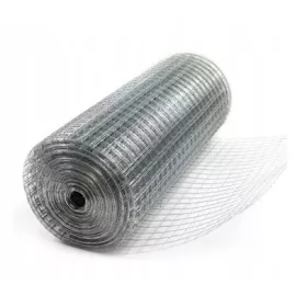  Квадратна поцинкована мрежа за разплод. 1.0m/25m мрежа 19.0x19.0 тел 0.70mm