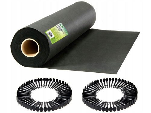 Агротекстил - Агротекстил за мулчиране (против плевели) Plonos черен 100 x 7500 cm 150 g/m²