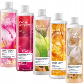    AVON КОМПЛЕКТ ДАМСКИ ДУШ ГЕЛ МИКС 5X500МЛ + БЕЗПЛАТНО