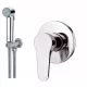 Смесител за скрито биде Daniel/Grohe Комплект за биде хром