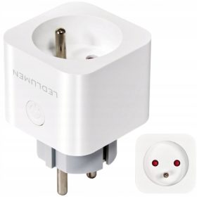   Контролер за интелигентен дом - Socket Ledlumen Таймер Програматор Ватметър WiFi Таймер