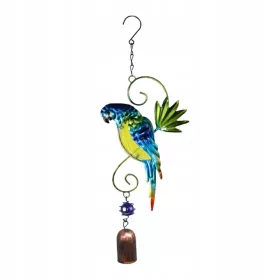    Parrot Wind Chimes Home Decor Gift Сладки градински декорации за дома в синьо