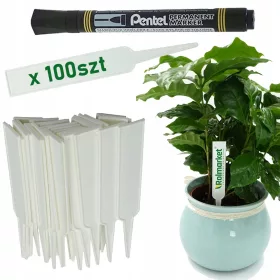    Свободностоящ плакет бял 90 х 14 см 100 бр.