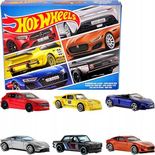  Mattel Hot Wheels HLK51 Европейски тематичен комплект