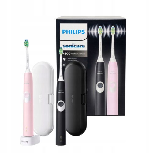  Комплект звукови четки за зъби Philips Sonicare ProtectiveClean 4300 2 бр.
