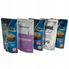    72x85g МОКРА ХРАНА САШЕ ЗА КОТКА, МИКС ОТ ВКУСОТИ