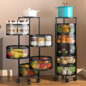   Кошница - Универсален черен метален кош