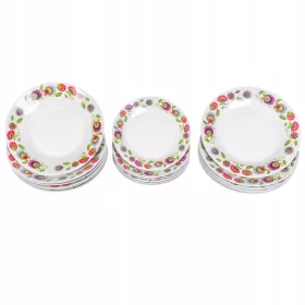   Порцелан, сервиз - Сервиз за хранене Ceramika Tułowice ETNO 18 бр.