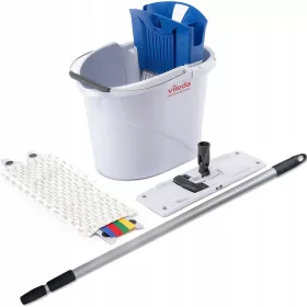   Плосък VILEDA ПРОФЕСИОНАЛЕН МИНИ КОМПЛЕКТ КОФА МОП VILEDA FREE LIQUID 36 cm