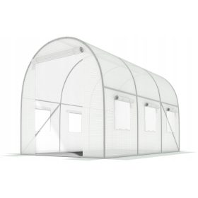   Фолиен тунел - Тунел от фолио Funfit 10 м² 400 х 250 см бял