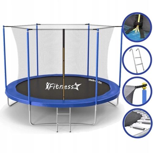 Батут с мрежа Fitness Star 213 cm FT 10 (304-312 cm)