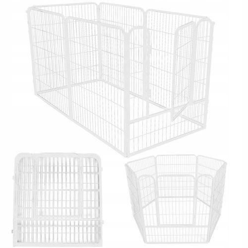  Метална клетка Springos, голямо куче, 94 x 184 x 100 см