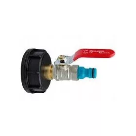    Cellfast кран TAPE 1/2 + PLUG адаптер Mauser вентил