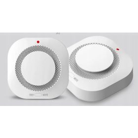   Сензор за интелигентен дом - Детектор за дим Tuya Датчици за дим звукова аларма, светлинна аларма, wifi връзка
